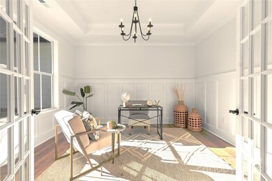 Bright & cheery office on your left