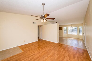 Family Room/Kitchen with Tile