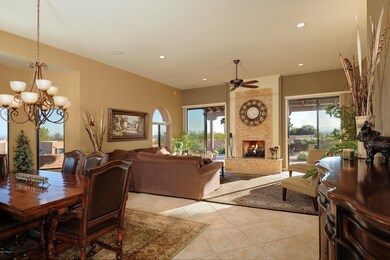 GREAT ROOM AND DINING AREA