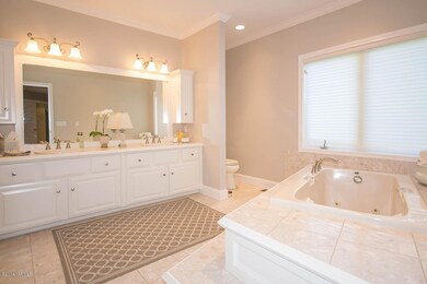 Master Bathroom with Jetted Tub