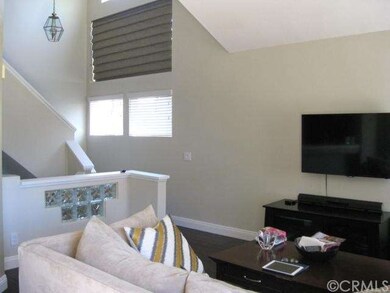 Beveled glass decoration in living room.