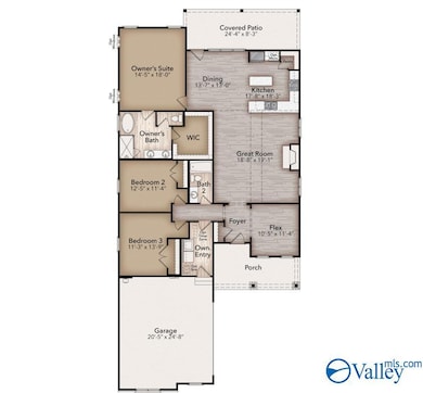 2104 Sevenbark Branch SW, Huntsville, AL 35802 - photo 2