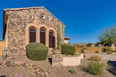 Landscaped front yard