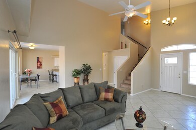 Living room towards dining