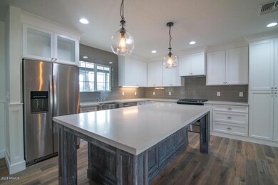 Kitchen with big island