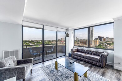Balcony area off the living room