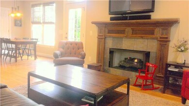 Ample light streams through the windows in the morning. The living area, kitchen and eat in breakfast room are all open, forming the heart of this family oriented home. 