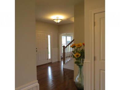 Granite counters in kitchen