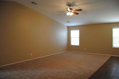 Spacious Family Room w Vaulted Ceilings!