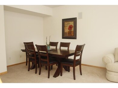 Elegant formal dining room.