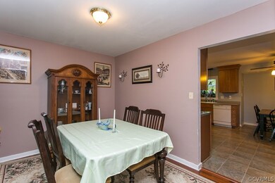 Dining room, ready for celebrating your next speci