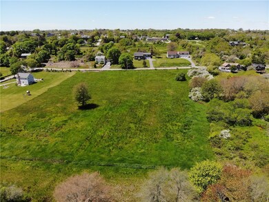 Drone photography taken above lot looking west tow