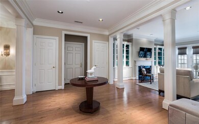Enter into the spacious foyer with the Living Room