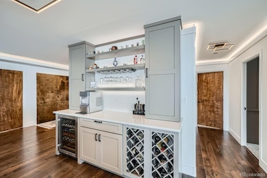 Custom bar in great room