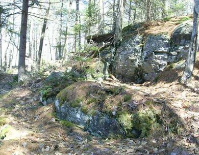 Land/Lot. Rocky outcroppings near...
