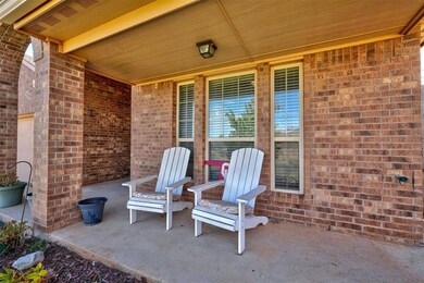 Perfect front porch to enjoy a nice day on.