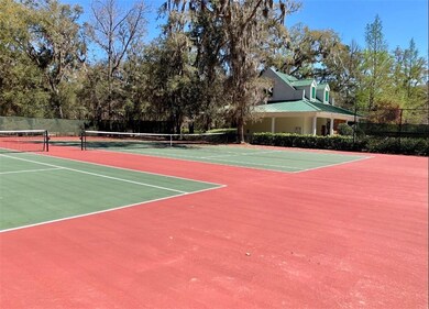 Tennis courts on Tolomato Island