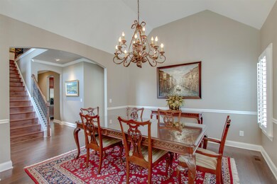 The Formal Dining Room is open to the Living Room and Foyer which is great for entertaining.  