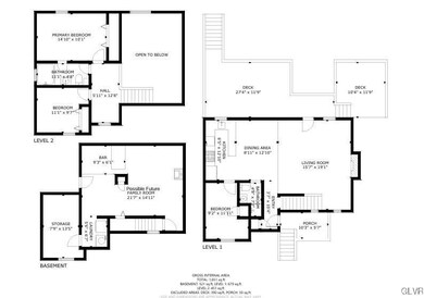 Floor Plans - 3 Levels