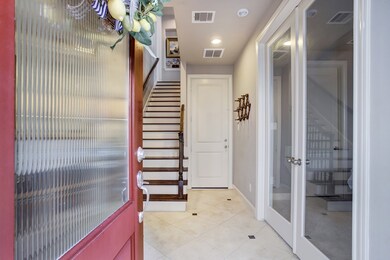 Lovely marble floor as you enter the front door.