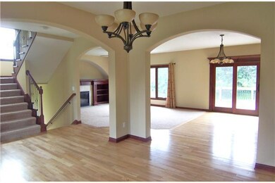 Dining Room. View from Open DIning Room