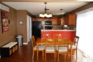 View of Dining area from Living Room