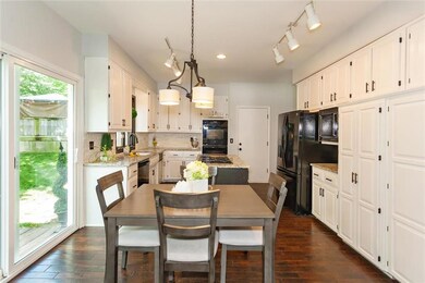 Double oven, granite, gas stove top with grill...