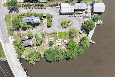 Bird's Eye Aerial View of the Property