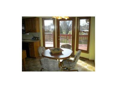 Kitchen walks out to a lovely deck