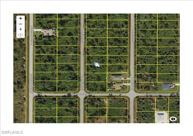 Map / location featuring property boundaries highl