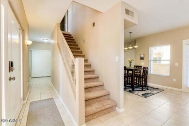 stairs and entry