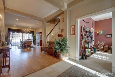 Front Entry With Tile Floor