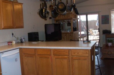 Kitchen open to Family Room
