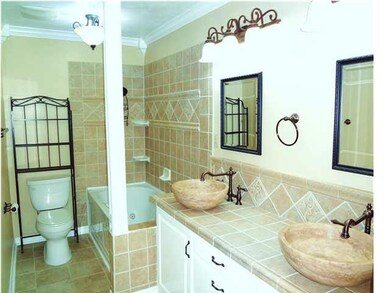 Beautiful master bath.