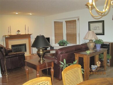 Great Room with Hardwood floors