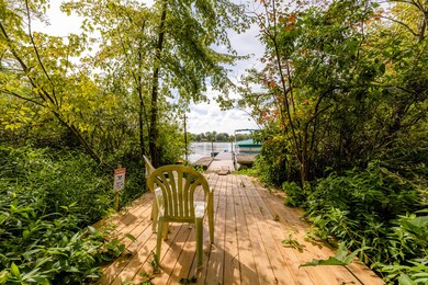 Private frontage on LIttle Paw paw Lake