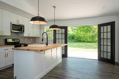 French Doors Leading out to Deck