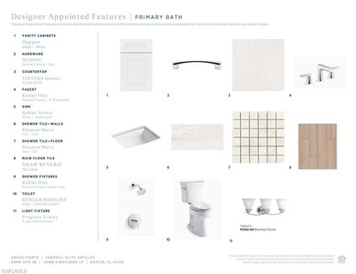 Primary Bath Interior Selections