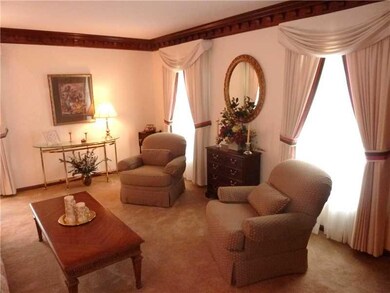 Living Room. The beautifully appointed living room