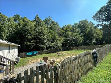 View of yard with central AC