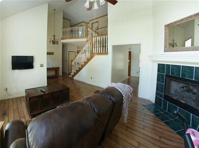 beautiful entry way into the home with living room