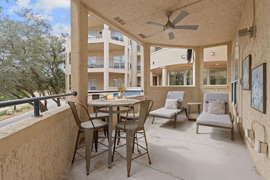 Enjoy wine and cheese on the big, quiet, private patio balcony.  Great for reading or working.