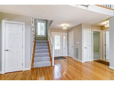 Front Entry/Foyer:  Hard wood floors, new entry wi