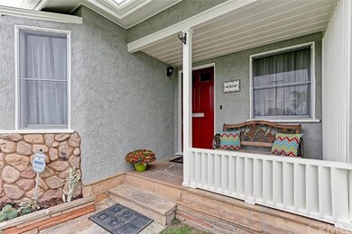 Perfect porch for lounging and enjoying the sunshi