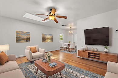 Living Room - virtually staged