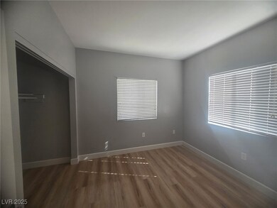 Freshly painted and with new floors. Bedroom