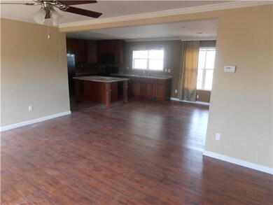 Another view of the open floor plan