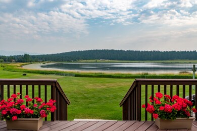 Views of Swan Mountains & Pond