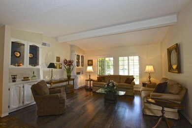 Hardwood Floors in the Formal Living