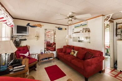 Ceiling fan and gas fireplace make...